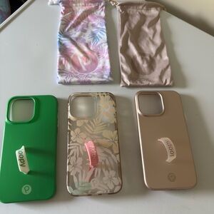 Loopy Case Gold and Green iPhone Cases IPhone 14 Pro Max